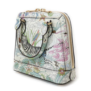 Gucci Horsebit White Shoulder Bag 1955 2Way Multicolor Tiger